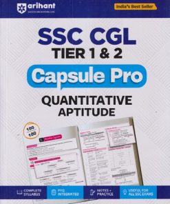 SSC CGL TIER 1 & 2 CAPSULE PRO QUANTITATIVE APTITUDE | ARIHANT