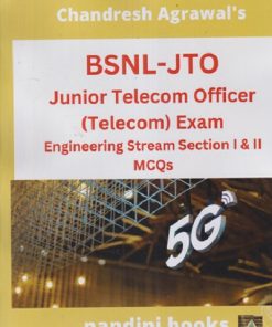 CHANDRESH AGRAWAL'S BSNL - JTO Junioe Telecom officer (Telecom) Exam (Engineering Stream Section 1 & 2 MCQs) | CHANDRESH AGRAWAL | PRIYANKA PRAKASHAN