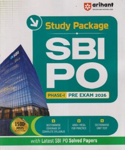 SBI PO PHASE - 1 PRE EXAM 2026 (STUDY PACKAGE) | SANJEEV DIXIT, SUSHIL SINGH, DEEPALI JAIN | ARIHANT PUBLICATION
