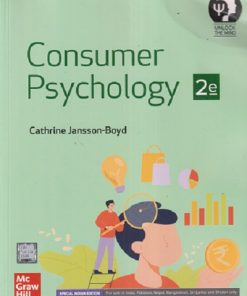 CONSUMER PSYCHOLOGY | CATHRINE JANSSON-BOYD | MC GRAW HILL