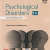 PSYCHOLOGICAL DISORDERS (Clinical Perspectives) | SUSAN KRAUSS WHITBOURNE | MC GRAW HILL