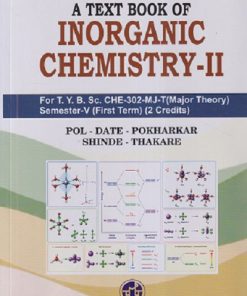 INORGANIC CHEMISTRY 2 For BSc Sem 5 | DATE, POKHARKAR, SHINDE, THAKARE | MANALI PRAKASHAN,