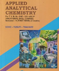 APPLIED ANALYTICAL CHEMISTRY CHEMISTRY For BSc Sem 5 | DOKE - YUSUFI - THAKARE | MANALI PRAKASHAN