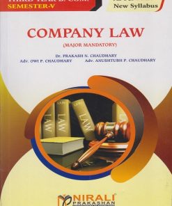 COMPANY LAW for TY BCom Semester 5 | Dr. Prakash N. Chaudhary | Nirali Prakashan