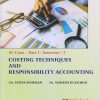 COSTING TECHNIQUES AND RESPONSIBILITY ACCOUNTING for MCom Part 1 Semester 1 | Dr. Suhas Mahajan | Nirali Prakashan