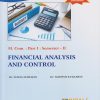FINANCIAL ANALYSIS AND CONTROL for MCom Part 1 Semester 2 | Dr. Suhas Mahajan | Nirali Prakashan