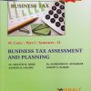 BUSINESS TAX ASSESSMENT AND PLANNING for MCom Part 1 Semester 2 | Dr. Ajinath M. Doke | Nirali Prakashan