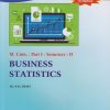 BUSINESS STATISTICS for MCom Part 1 Semester 2 | Dr. P. G. Dixit | Nirali Prakashan