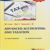 ADVANCED ACCOUNTING AND TAXATION for MCom Part 1 Semester 2 | Dr. Suhas Mahajan | Nirali Prakashan