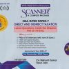SCANNER CMA INTER PAPER - 7 DIRECT AND INDIRECT TAXATION ASSESSMENT YEAR 2026 - 2027 (FOR DECEMBER 2026 EXAM) | NISHANT KUMAR TARUN JAIN | SHUCHITA PRAKASHAN