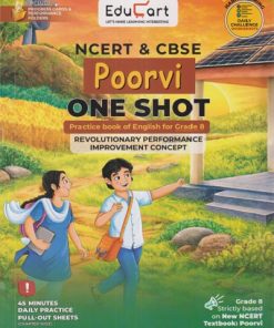 NCERT CBSE POORVI ONE SHOT PRACTICE BOOK OF ENGLISH FOR GRADE 8 | RUCHI SENGAR | EDUCART