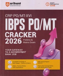 IBPS PO/MT CRACKER 2026 (CRP PO/MT-XVI) PRELIMS & MAINS EXAM | VARUL BALI, RISHABH KHURANA | ARIHANT PUBLICATION