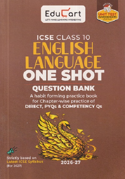 ICSE CLASS 10 ENGLISH LANGUAGE ONE SHOT QUESTION BANK | TARUN RUPANI | EDUCART