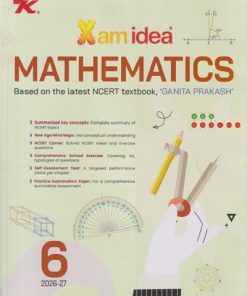 XAM IDEA MATHEMATICS (NCERT TEXTBOOK) GANITA PRAKASH STD. 6 (2026-27) | VK GLOBAL PUBLICATON