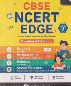 CBSE NCERT EDGE STD. 7 (Combined Solutions) ENGLISH (Poorvi), MATHEMATICS (Ganita Prakash) (Part - 1 & 2) SCIENCE (Curiosity) SOCIAL SCIENCE (Exploring Society: India and Beyond (Part - 1 & 2) | OSWAAL PUBLISHERS
