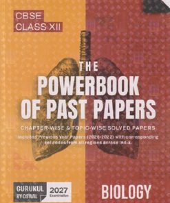 THE POWERBOOK OF PAST PAPERS CBSE CLASS 12 BIOLOGY | OSWAL PUBLISHERS