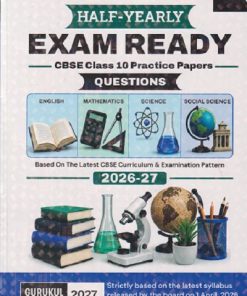 SET OF TWO BOOKS |HALF-YEARLY EXAM READY (CBSE Class 10 Practice Papers) QUESTIONS & ANSWERS (2026-27) | GURUKUL BY OSWAL