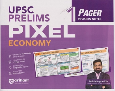 UPSC PRELIMS PIXEL ECONOMY (1 PAGER REVISION NOTES) | AMIT MANGTANI SIR | ARIHANT PUBLICATION