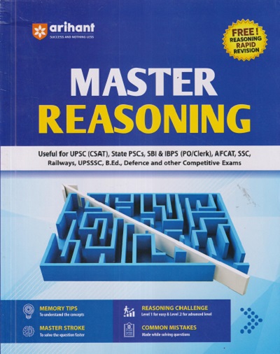 MASTER REASONING | KK SINGH | ARIHANT PUBLICATION