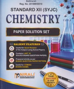 CHEMISTRY for Std 12th (SYJC) Papers Solution Set | Prof. Kulkarni | Nirali Prakashan