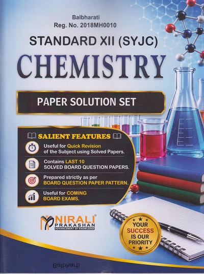 CHEMISTRY for Std 12th (SYJC) Papers Solution Set | Prof. Kulkarni | Nirali Prakashan