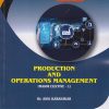 PRODUCTION AND OPERATIONS MANAGEMENT for BBA (IB) Semester 5 | Dr. Anil Karanjkar | Nirali Prakashan