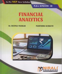 FINANCIAL ANALYTICS for MBA Semester 3 | Dr. Deepali Mankar | Nirali Prakashan