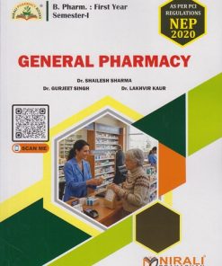 GENERAL PHARMACY for First Year BPharm Semester 1 | Dr. Shailesh Sharma | Nirali Prakashan