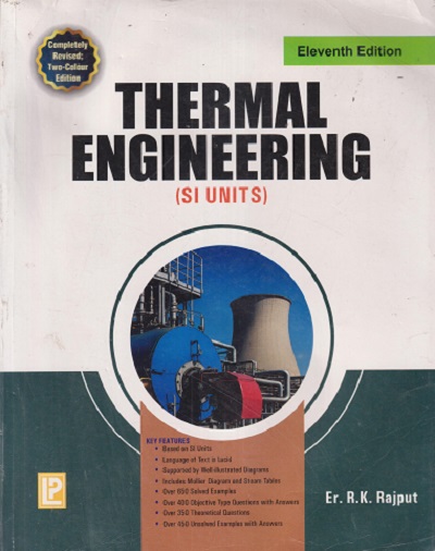 SECOND HAND BOOK | THERMAL ENGINEERING | RK RAJPUT | LAXMI