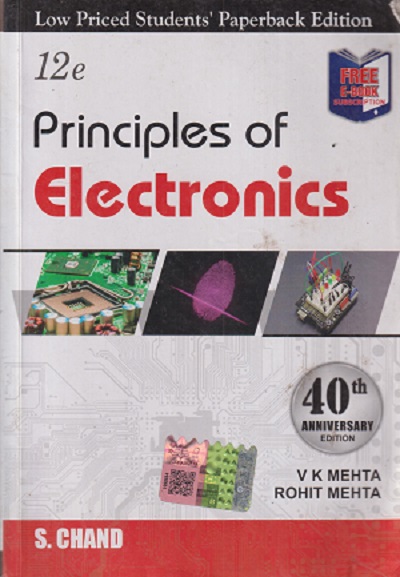 SECOND HAND BOOK | PRINCIPLES OF ELECTRONICS | VK MEHTA | S CHAND
