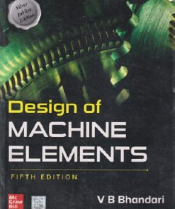 SECOND HAND BOOK | DESIGN OF MACHINE ELEMENTS | VB BHANDARI | MC GRAW HILL