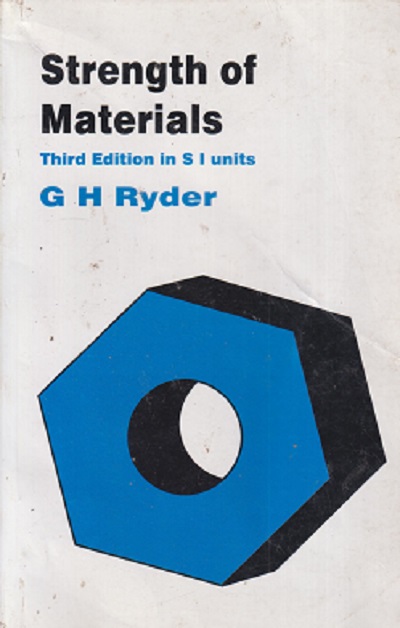 SECOND HAND BOOK | STRENGTH OF MATERIALS | GH RYDER | MACMILLAN