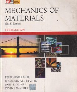 SECOND HAND BOOK | MECHANICS OF MATERIALS | FERDINAND P BEER | MC GRAW HILL