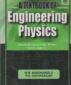 SECOND HAND BOOK | A TEXTBOOK OF ENGINEERING PHYSICS | MN AVADHANULU | S CHAND
