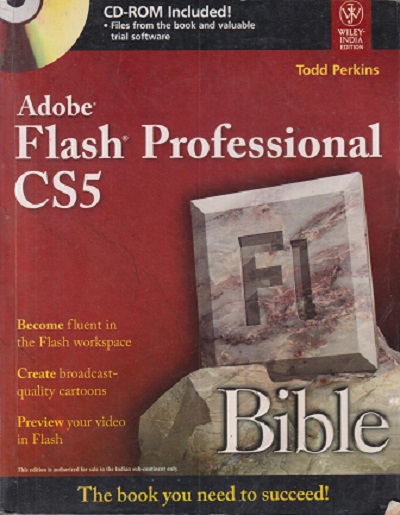 SECOND HAND BOOK | ADOBE FLASH PROFESSIONAL CS5 BIBLE | TODD PERKINS | WILEY