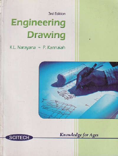 SECOND HAND BOOK | ENGINEERING DRAWING | KL NARAYANA | SCITECH PUBLICATION