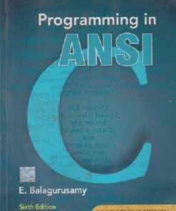 SECOND HAND BOOK | PROGRAMMING IN ANSI C | E BALAGURUSAMY | MC GRAW HILL