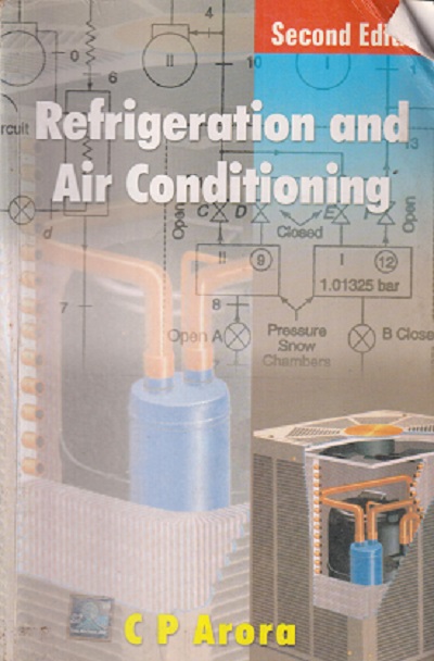 SECOND HAND BOOK | REFRIGERATION AND AIR CONDITIONING | CP ARORA | MC GRAW HILL
