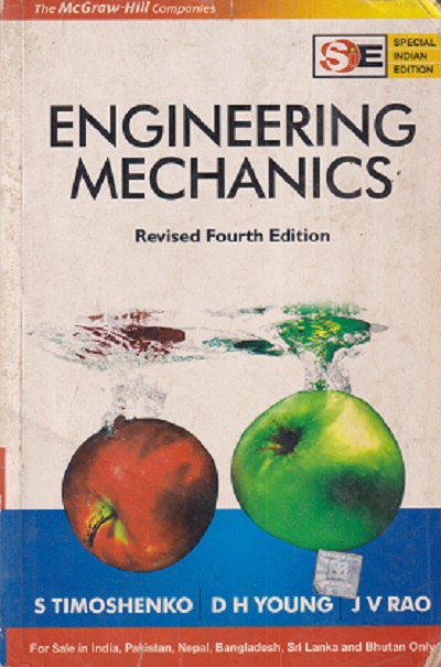SECOND HAND BOOK | ENGINEERING MECHANICS | S TIMOSHENKO | MC GRAW HILL