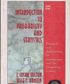 SECOND HAND BOOK | INTRODUCTION TO PROBABILITY AND STATISTICS | J SUSAN MILTON | MC GRAW HILL