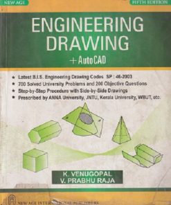 SECOND HAND BOOK | ENGINEERING DRAWING + AUTOCAD | K VENUGOPAL | NEW AGE