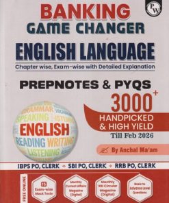 BANKING GAME CHANGER ENGLISH LANGUAGE (CHAPTERWIE, EXAM-WISE) | PHYSICS WALLAH PUBLICATION