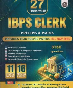 27 YEAR-WISE IBPS CLERK PRELIMS & MAINS | PHYSICS WALLAH PUBLICATION