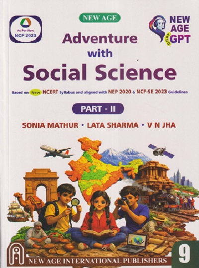 ADVENTURE WITH SOCIAL SCIENCE PART - 2 STD. 9 | SONIA MATHUR, LATA SHARMA, VN JHA | NEW AGE