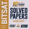 BITSAT 10 YEARS SOLVED PAPERS 2026-2017 | ABHINAV, RS MITTAL | ARIHANT PUBLICATION