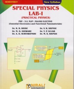 SPECIAL PHYSICS LAB 1 (Practical Physics) PHY-311 MJP for TY BSc Semester 5 | Dr. R.B. Bhise | Nirali Prakashan