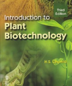 INTRODUCTION TO PLANT BIOTECHNOLOGY | HS CHAWLA | CBS PUBLISHERS & DISTRIBUTORS