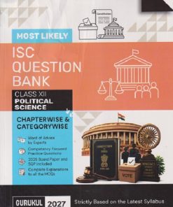 MOST LIKELY ISC QUESTION BANK (Chapterwise & Categorywise) CLASS 12th POLITICAL SCIENCE | OSWAL GURUKUL
