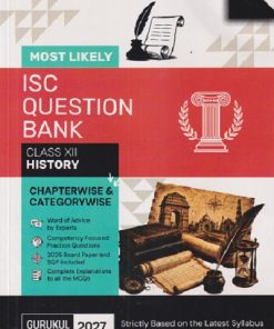 MOST LIKELY ISC QUESTION BANK (Chapterwise & Categorywise) CLASS 12th HISTORY | OSWAL GURUKUL