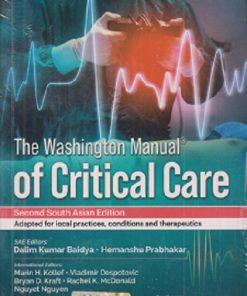 The Washington Manual of CRITICAL CARE | DALIM KUMAR BAIDYA, HEMANSHU PRABHAKAR | WOLTERS KLUWER